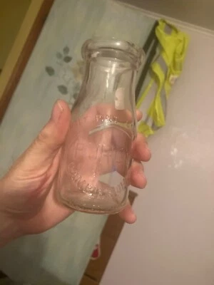 $31.99 • Buy Rare Purdy Dairy Gambler Ohio Hslf Pint Milk Bottle Embossed