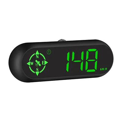 GPS Digital Car Head Up Display Speedometer Overspeed Warning Alarm HUD Compass • $43.09