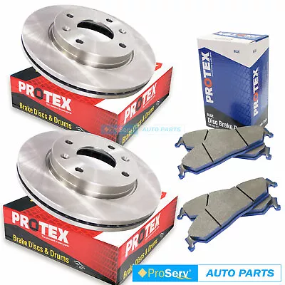 Front Disc Brake Rotors & Pads For Chrysler Valiant VG VH CH VJ VK Girlock 1970- • $284.70