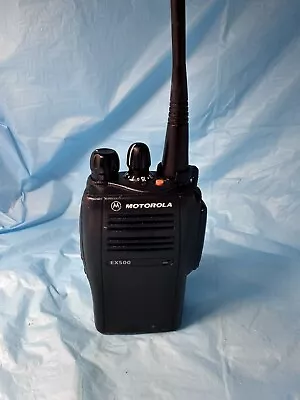 Motorola EX500 AAH38SDC9AA3AN Wireless 16-Channel UHF 2-Way Radio WITH BATTERY • $48