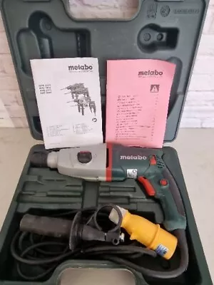 Metabo KHE2644 26mm 3-Function SDS Plus Rotary Hammer Drill 110V (3) • £74.99