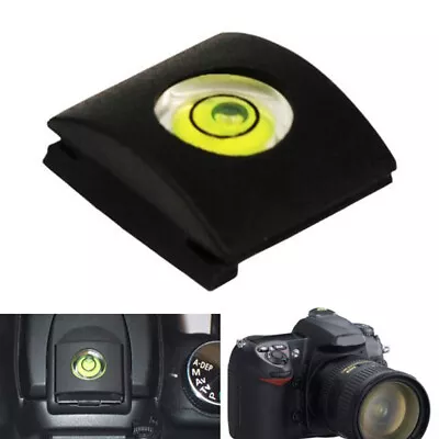 DSLR Camera With Bubble Spirit Level Hot Shoe Cap Universal For Nikon • £4.61