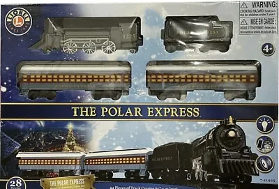 Train Set Lionel The Polar Express Ready To Play 28pc Interactive Lights Sounds • $67.99