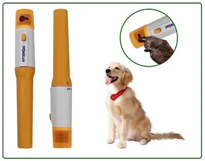 Portable Electric Pet Nail Grinder File For Dog Cat Grooming Claw Trimmer • £3.99