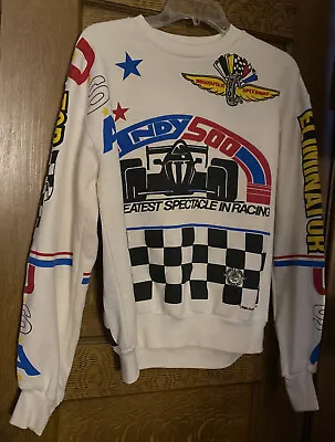 Vintage INDY 500 Men’s Medium/Large Sweatshirt Majestic USA 1988 50/50 • $70