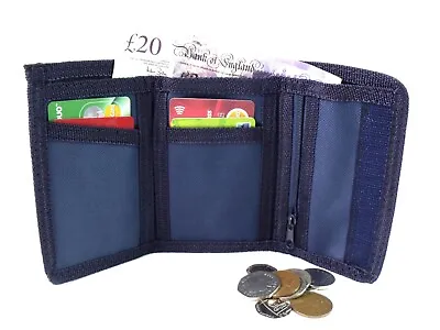 Unisex New Canvas Wallet Coin Pouch Credit Card Holder Sports Rippa Style • £4.99