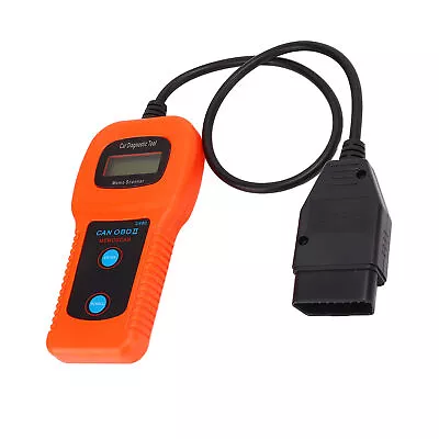 ⁺U480 Car OBD2 Diagnostic Scanner LCD Display 10‑12V DC Engine Code Reader Tool • £17.16