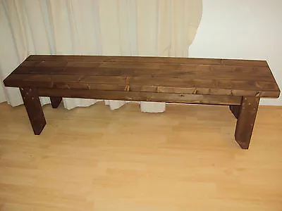 £88 • Buy Quality Handmade Garden-kitchen-Dining-utility Wooden Bench Sturdy And Solid 5FT