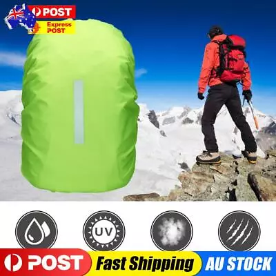 Waterproof Backpack Rain Cover Dustproof Rucksack Rain Cover (Green S) • $12.59