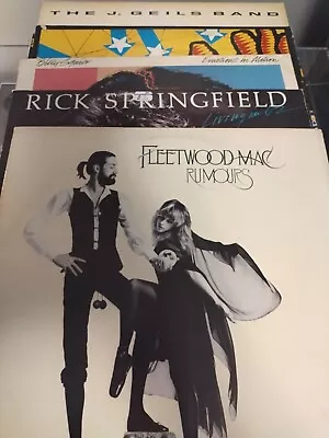 Classic Rock Vinyl Lp Lot Fleetwood Mac J. Geilshot Tuna Billy Squier & More • $8.50