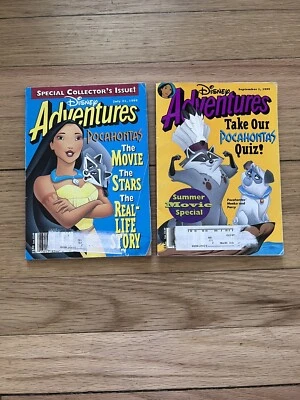 $15 • Buy 2 Disney Adventures Magazines From 1995 & 1996 JTT Jonathan Taylor Thomas
