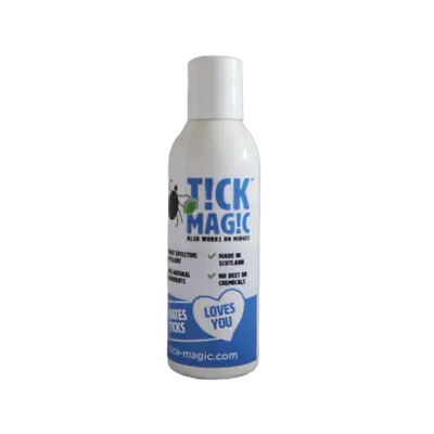 £10.99 • Buy Tick Magic Deet Free Midge & Tick Repellent - 100% Natural Ingredients - 75ml