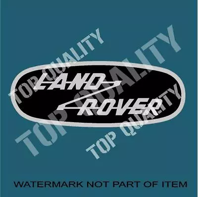 Vintage Land Rover Decal Sticker Truck 4wd Off Road Rally Motorsport Stickers • $6