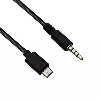 Micro-USB 5Pin Male To 3.5mm Male Stereo Audio Car AUX Output Cable Adapters • $6.05