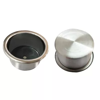 2PCS Stainless Steel Cup Drinking Holder Marine Boat Auto Car Truck Camper RV • $13.20