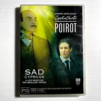 Agatha Christie Poirot - Sad Cypress DVD Region 4 • £6.88