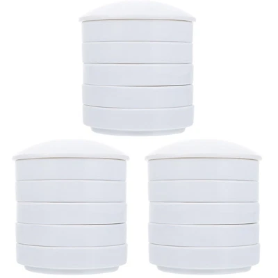 £23.72 • Buy  3 Pc Wave Palette Paint Pallet Oil Watercolor Pigment Plate Acrylic Painting