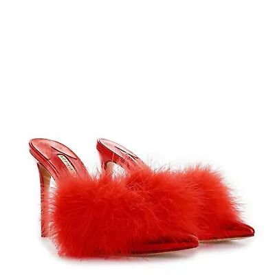 Sophia Webster Delicia Marabou Mules • £554.95