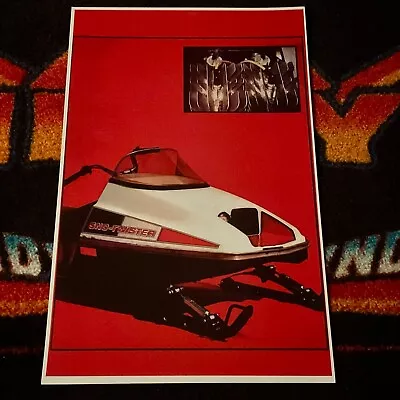 🏁 74/75 MERC SNO-TWISTER Snowmobile & KHOLER Engine Poster Vintage Sled Mercury • $21.88