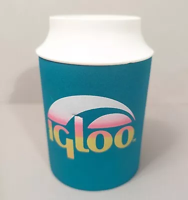 VTG Igloo Koozie - Retro Foam Can Cooler - Beer Soda Drink Holder Insulator • $7.99