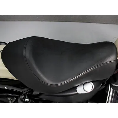 Wide Low-Pro Driver Solo Seat For Harley Sportster Iron XL883 1200N 48 72 Custom • $77.97