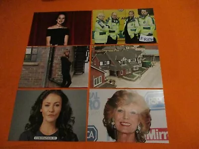 Elle Mullvaney Samia Ghadie Rula Lenska 6x4 Photograph Set. Tv Coronation Street • £4.50