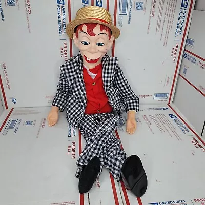 Vintage Mortimer Snerd Goldberger / Juro Novelty Ventriloquist Dummy Doll Puppet • $69.99