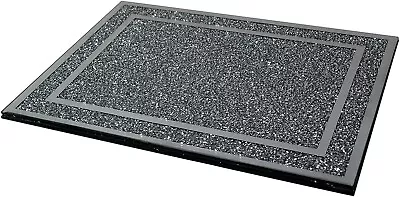 Fully Crushed Diamond Large Work Top Saver Heat Resistant Glass Chopping Board • £30.80