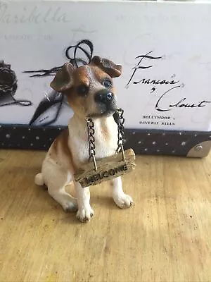 Jack Russell With A Welcome Sign  Ornament • £13.99