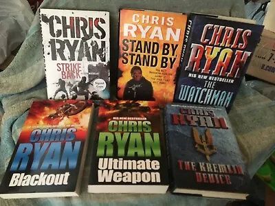 £19.99 • Buy 6 Chris Ryan Books 1 Signed  Books 4 Hardback- 2 Paperback