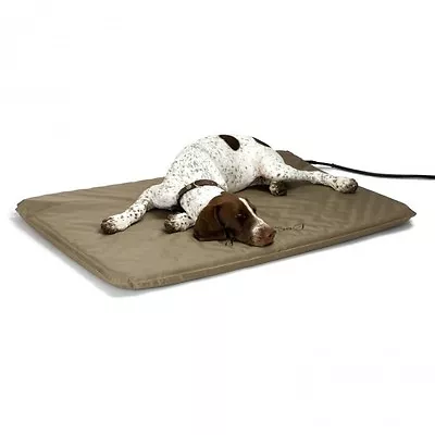 KH Mfg Outdoor Lectro-Soft Cat Dog Pet Heated Pad Mat Bed Large With Cover • $139.99