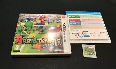 Mario Tennis Open Nintendo 3DS DS Pal Spanish • $39.79