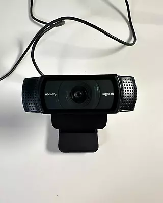 Logitech C920 V-U0028 Carl Zeiss 1080p HD USB Black Webcam • $18