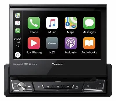 Pioneer AVH-3500NEX/B 1 DIN DVD/CD Player Flip Up Bluetooth Android Auto CarPlay • $529