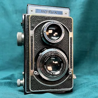 Zeiss Ikon Ikoflex II  120 Film TLR Camera W/ Carl Zeiss 75mm F:3.5 Tessar Lens • £265