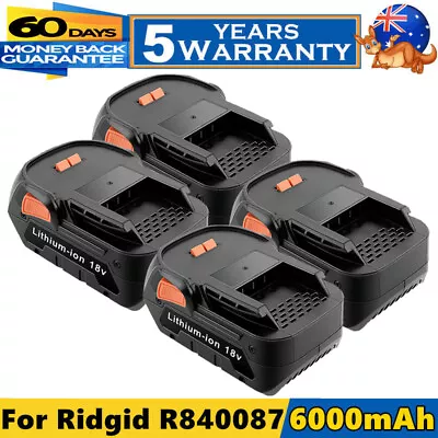 6.0AH For AEG 18V Pro Battery L1860R B1850R L1840R B1830R BSB18 BS18G Charger AU • $39.99