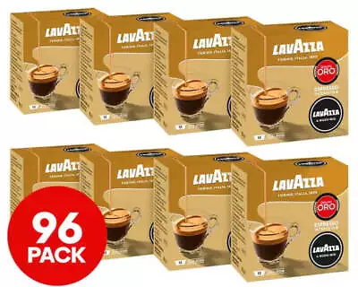 8 X 12pk Lavazza A Modo Mio Coffee Capsules Qualità Oro • $99.95