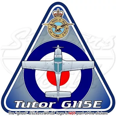 TUTOR T.1 RAF Grob G115E Royal AirForce Air Cadets ATC UAS AEF EFT Sticker 95mm • $7.85