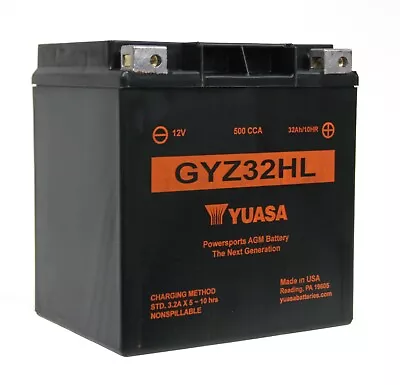 Yuasa Battery Maintenance Free AGM High Performance GYZ32HL • $189.76