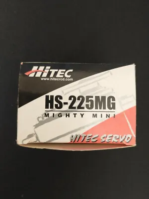 Hi-Tec HS-225MG Ball Bearing Metal Gear Mighty Mini Servo (32225S) • $29.49