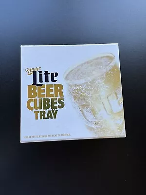 NEW IN BOX Miller Lite Beer Cubes Tray Ice Cube Tray Beer Mold • $35