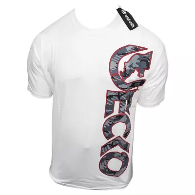 Msrp $38.99 Nwt Ecko Unltd. Men's White Crew Neck Short Sleeve T-shirt Size L • $18.99