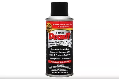 Hosa DeoxIt - D5S-6 - Contact Lube Cleaner Protector 5% Spray 5OZ  • £24.95