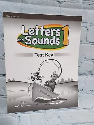 Abeka Letters And Sounds 1 Test Key (A Beka 1st Grade)  • $7