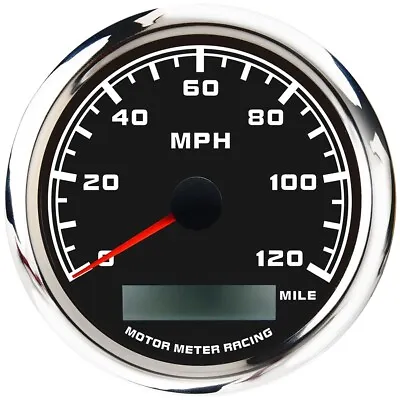 W PRO 85mm GPS Speedometer 120 MPH Waterproof For Car Marine Boat Truck Harley • $28.99