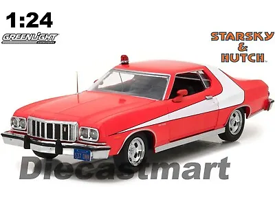 1976 Ford Gran Torino Starsky And Hutch 1:24 Diecast Model By Greenlight 84042  • $29.99