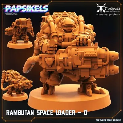 Rambutan Space Loader D - Papsikels - Tabletop Wargaming 28-32mm Sci-Fi • $17.55