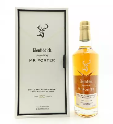 Glenfiddich 20 Year Old Mr. Porter Single Malt Whisky • $1820