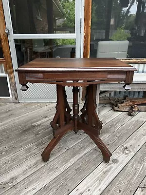 Parlor Table ￼( Civil War Era Looking ) ( Square Nails Were Used To Build It ) • $199