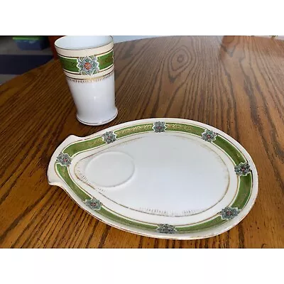 M.Z. Austria Snack Tray Plate & Cup Vintage • $9.95